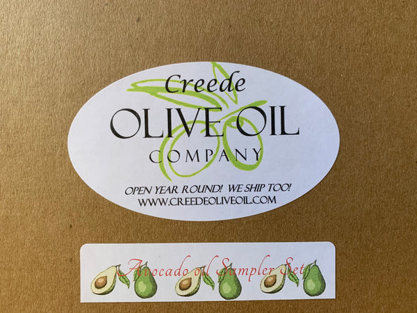 Sampler Boxed Gift Set - Avocado Oils Sampler - 4 Small Bottles with Gift  Box