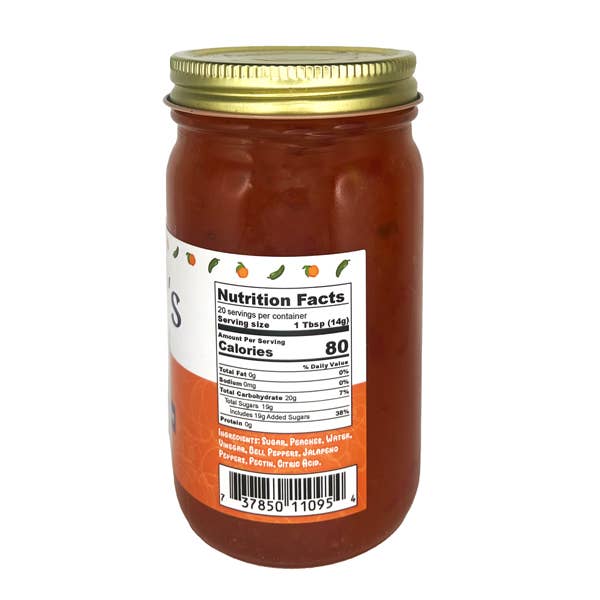 O'Hara's Peach Jalapeno Jam