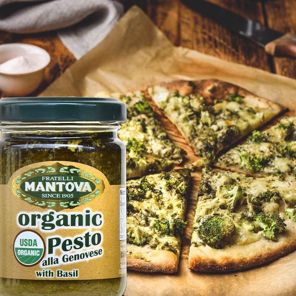 Mantova Organic Pesto Genovese, 4.6 oz.