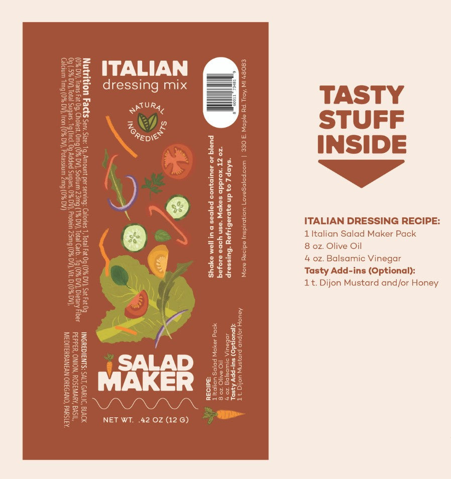 Milford Spice Company - Italian Salad Maker