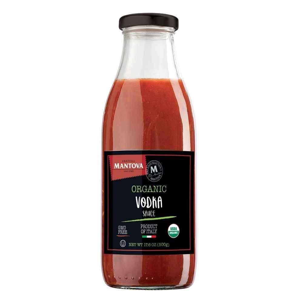 Mantova Organic Vodka Sauce, 17.6 oz.