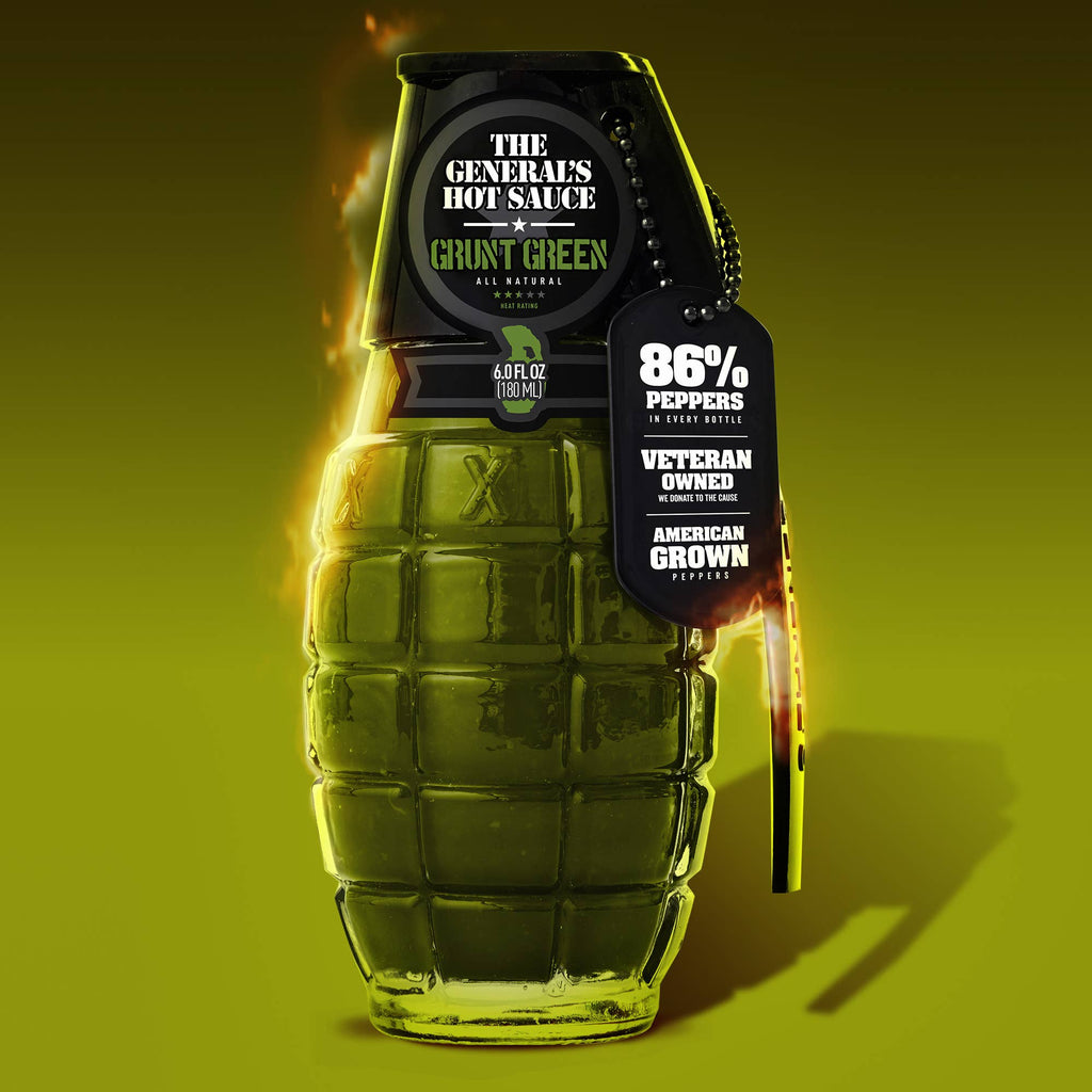 Grunt Green - The General's Hot Sauce